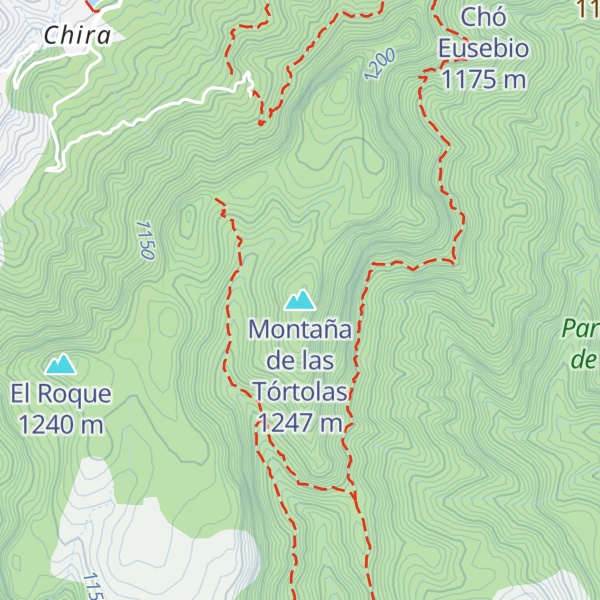 Map of Montaña de las Tórtolas