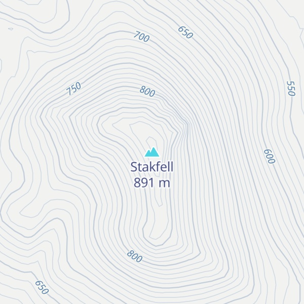 Map of Stakfell