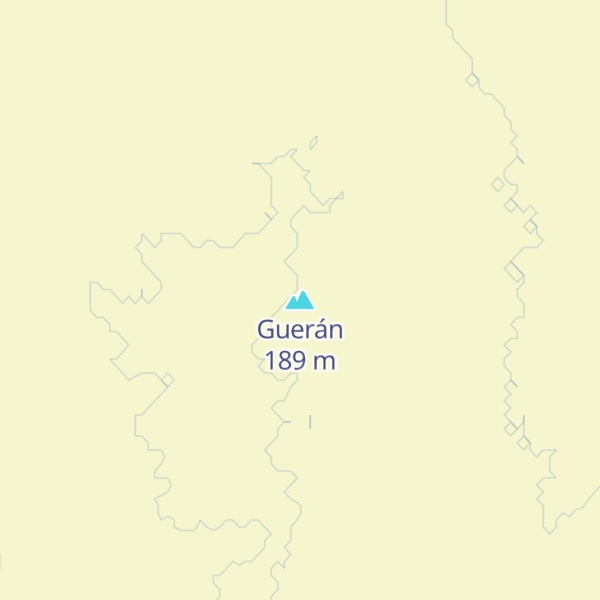 Map of Guerán