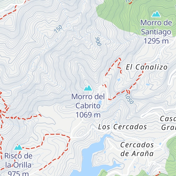 Map of Morro del Cabrito