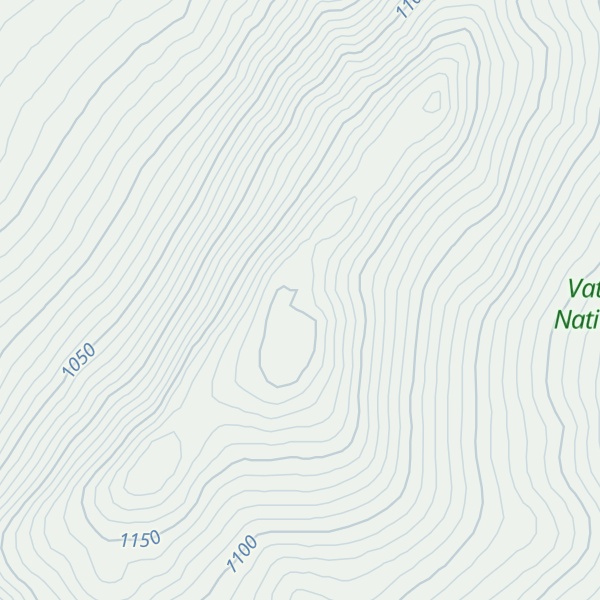 Map of Þjófahnjúkar