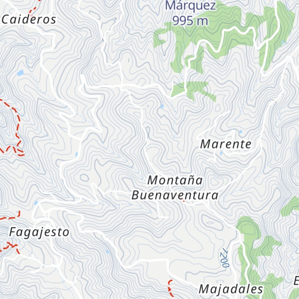 Map of Montaña Buenaventura
