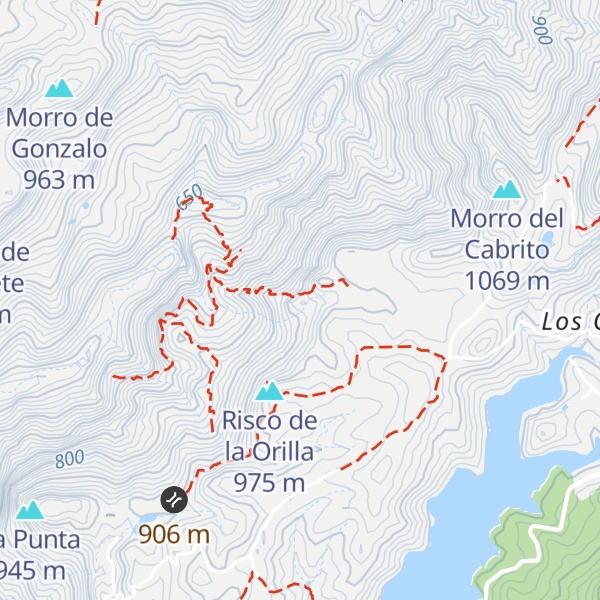 Map of Puntón de los Portugueses