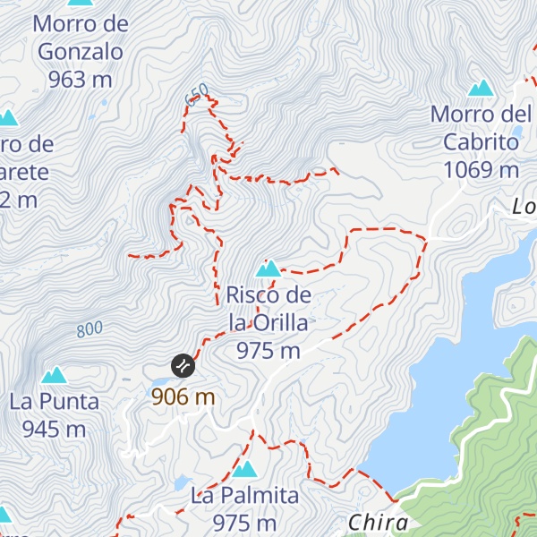 Map of Risco de la Orilla