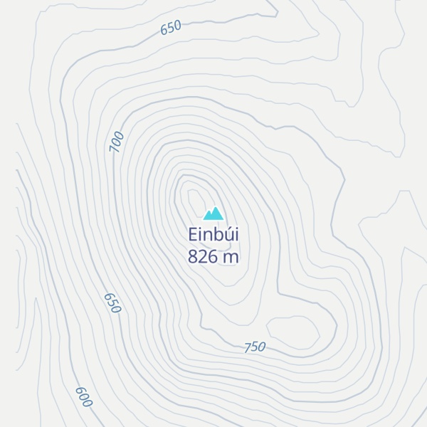 Map of Einbúi