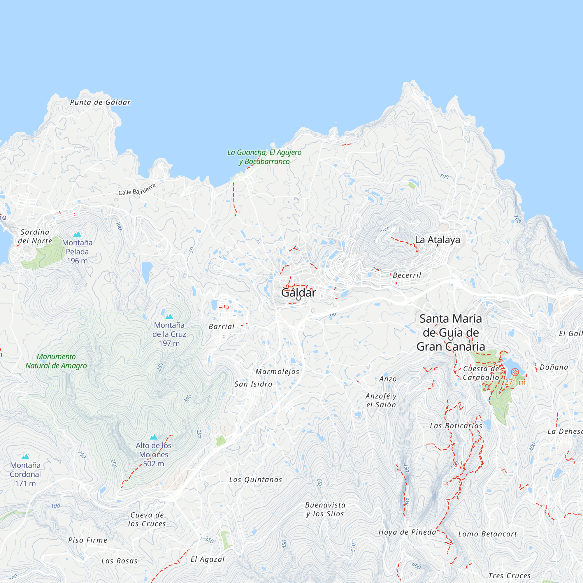 Oficina de información turística de Gáldar map