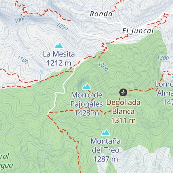 Map of Morro de Pajonales