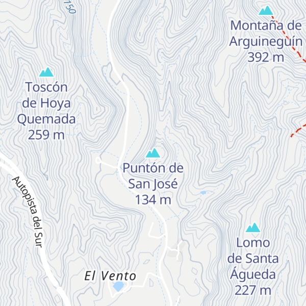 Map of Puntón de San José