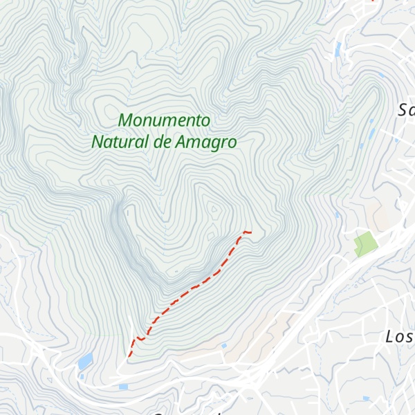 Map of Montaña Amagro