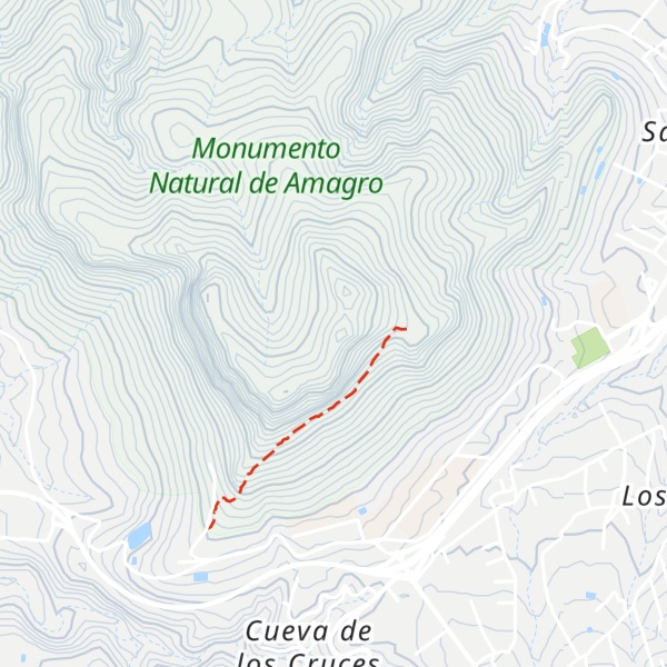Map of Alto de los Mojones
