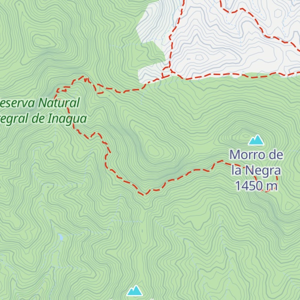 Map of Montaña de Solapos de la Carnicería