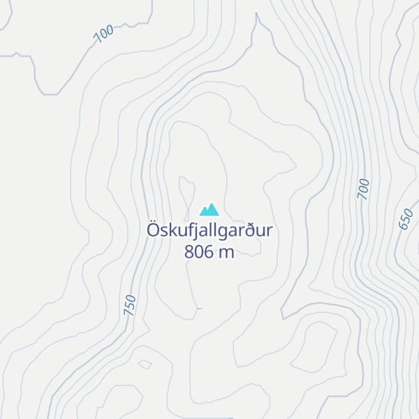 Map of Öskufjallgarður