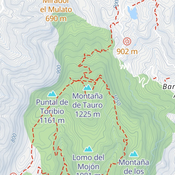 Map of Montaña de Tauro