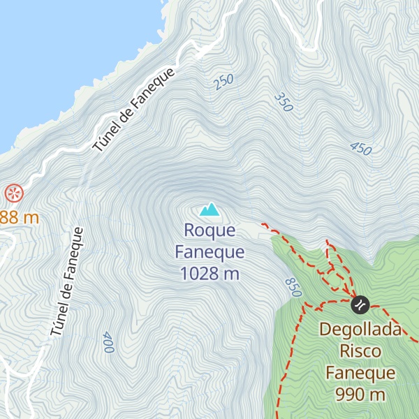 Map of Roque Faneque