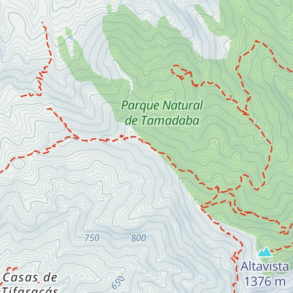 Map of Meseta de Carreño
