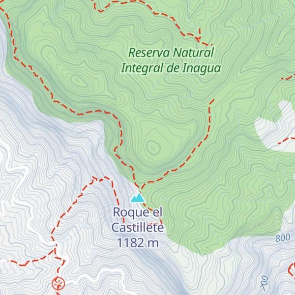 Map of Montaña de Ojeda