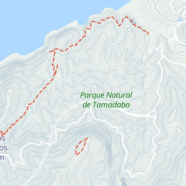 Map of Lomo Verdeseca