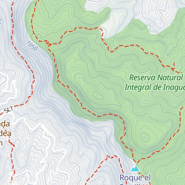 Map of Montaña del Horno