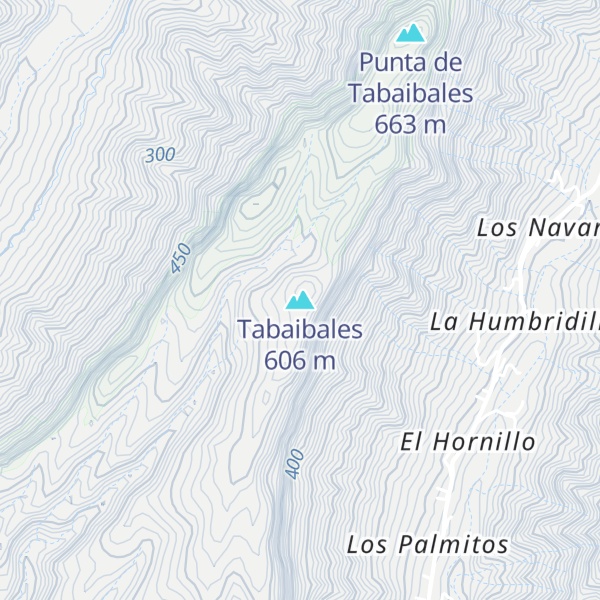 Map of Tabaibales