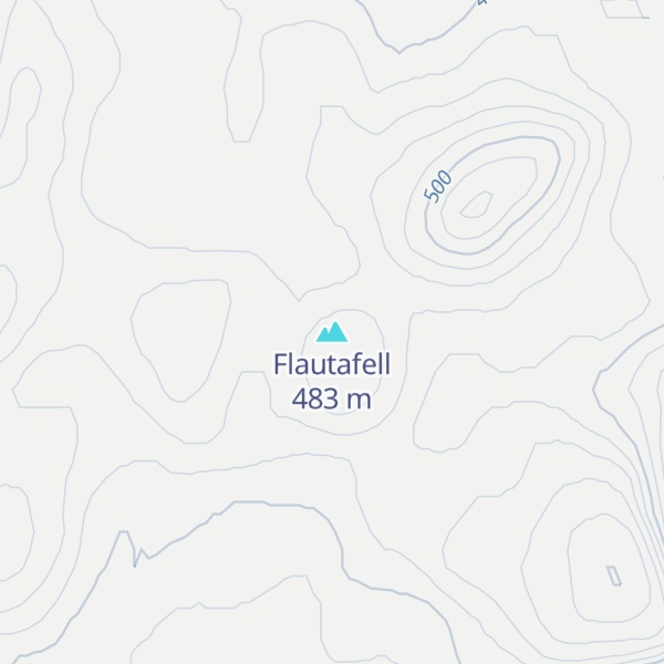 Map of Flautafell