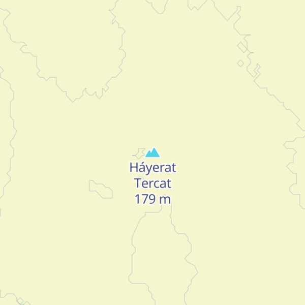 Map of Háyerat Tercat