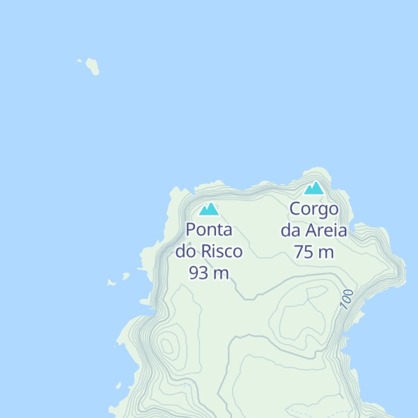 Map of Ponta do Risco