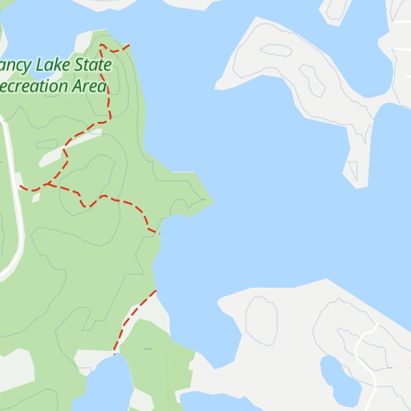 Map of Nancy Lake #3 Cabin