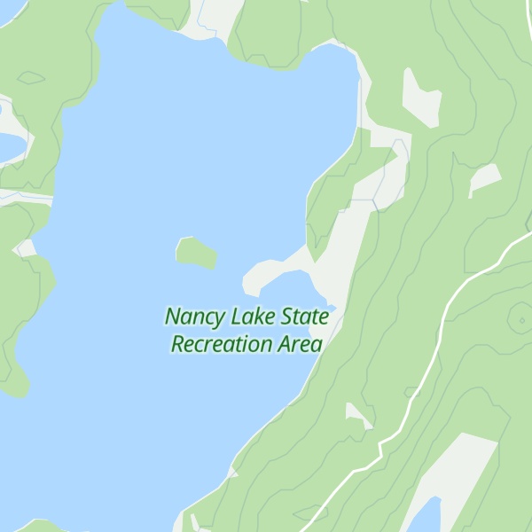 Map of Lynx Lake #1 Cabin