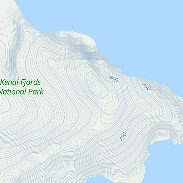 Map of Cloudy Mountain