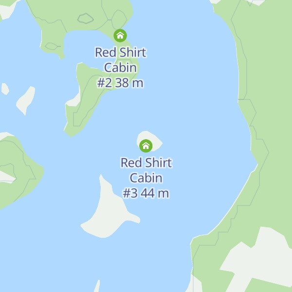 Map of Red Shirt Cabin #3