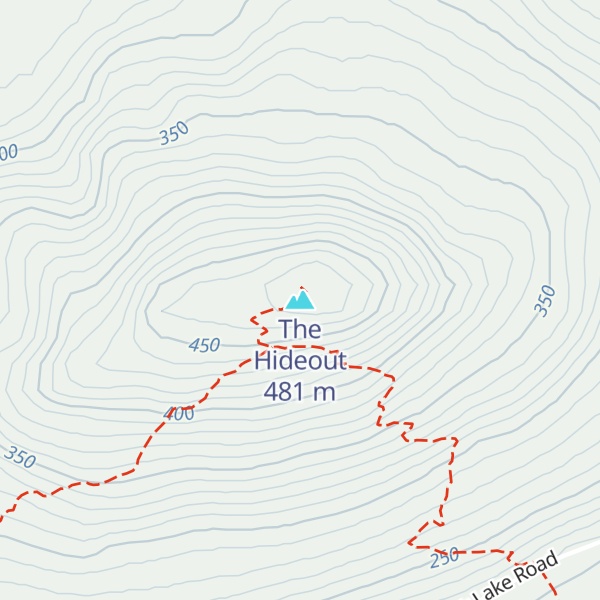 Map of The Hideout