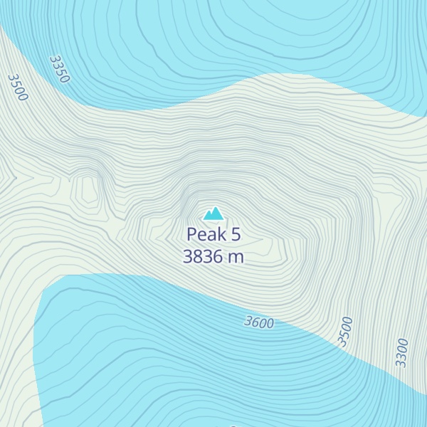 Map of Peak 5
