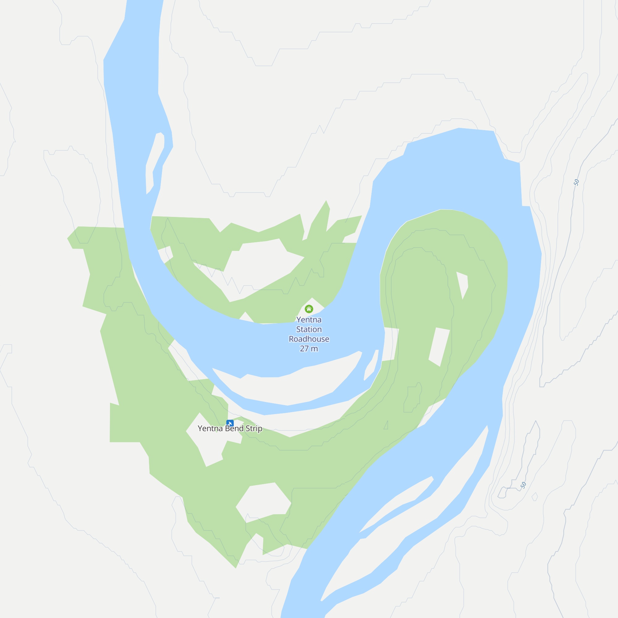 Yentna Station Roadhouse map
