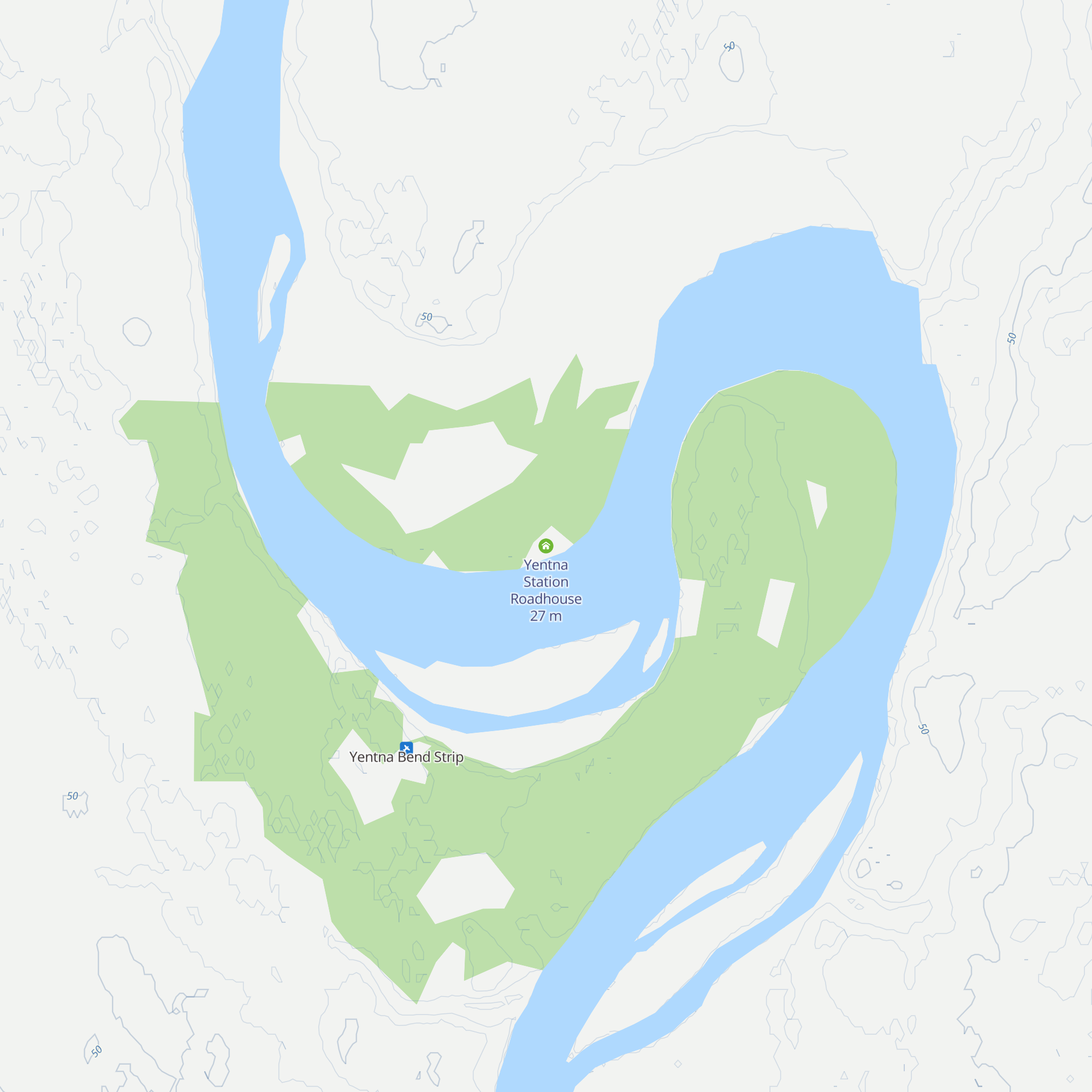 Yentna Station Roadhouse map