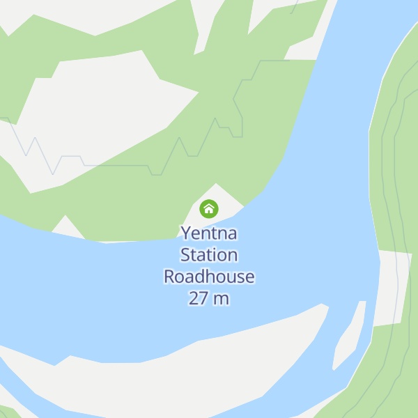 Map of Yentna Station Roadhouse