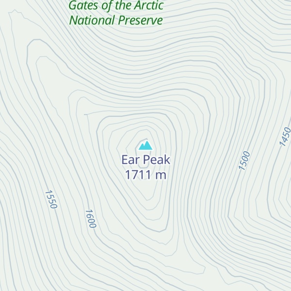 Map of Ear Peak