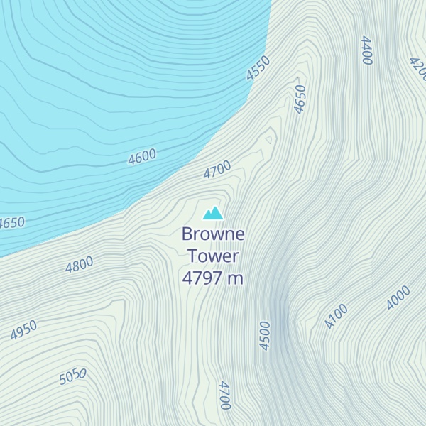 Map of Browne Tower