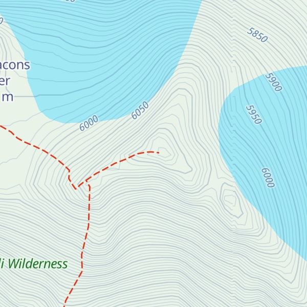 Map of Denali