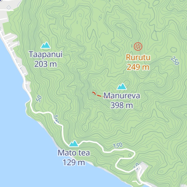 Map of Te'Ape