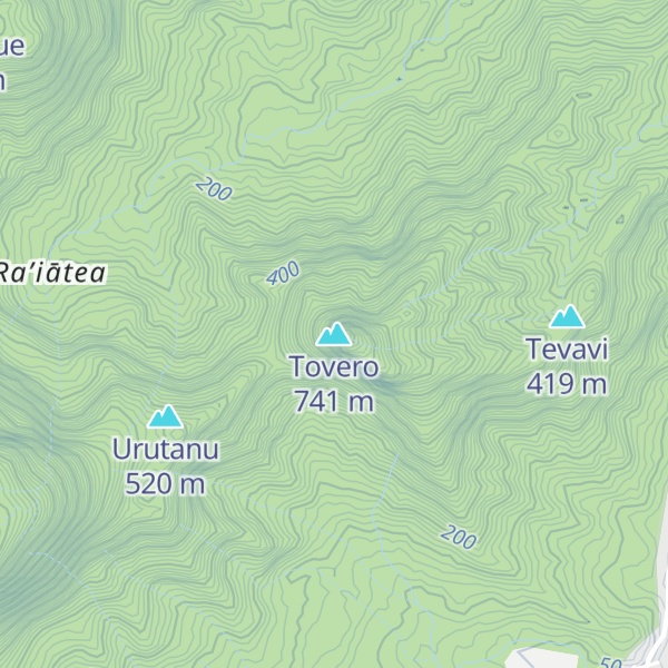 Map of Tovero