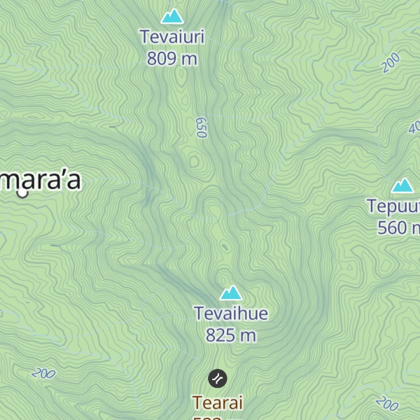 Map of Appotave (Apootavae)