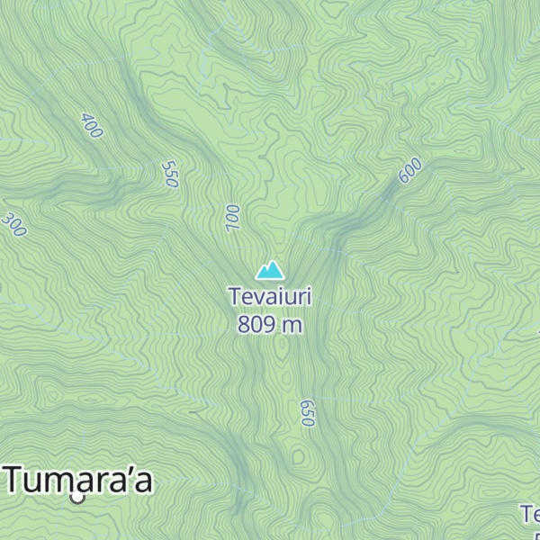 Map of Tevaiuri