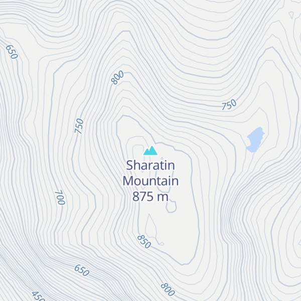 Map of Sharatin Mountain