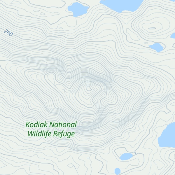 Map of Dome Peak