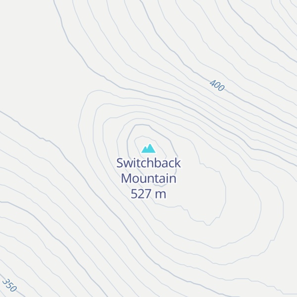 Map of Switchback Mountain