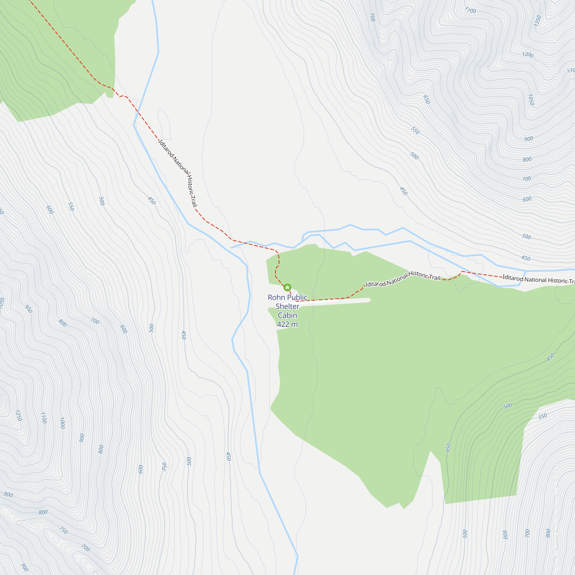 Rohn Public Shelter Cabin map
