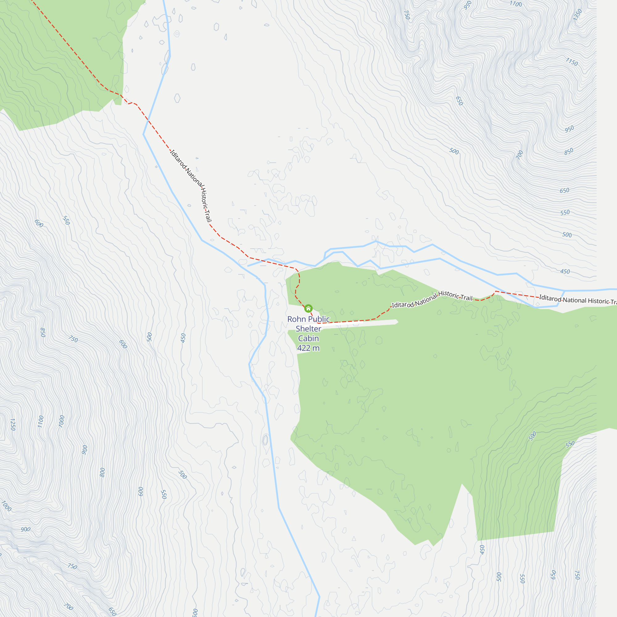 Rohn Public Shelter Cabin map