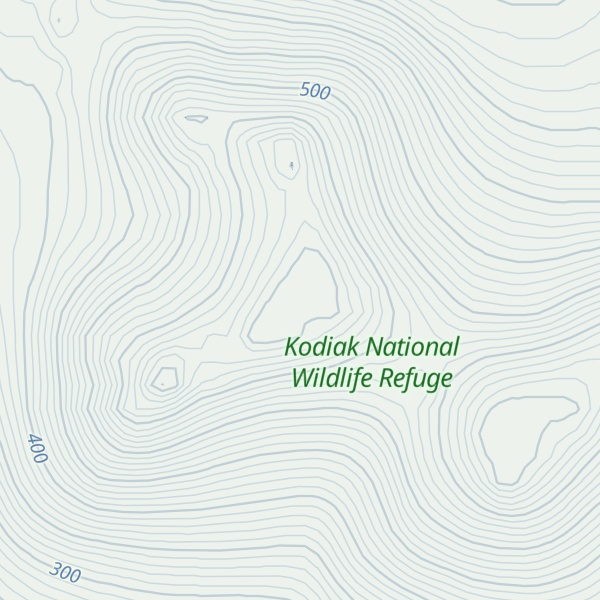 Map of Saddle Mountain
