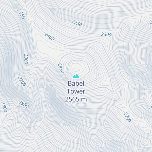 Map of Babel Tower