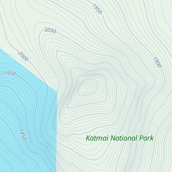 Map of Mount Denison